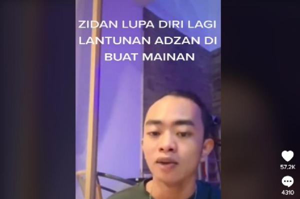 Diduga Permainkan Azan, Zinidin Zidan Kembali Dihujat Netizen