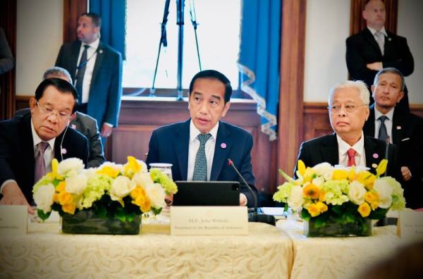 ASEAN Pastikan Berlangsungnya Perdamaian Indo-Pasifik, Presiden Jokowi Ajak AS Terlibat