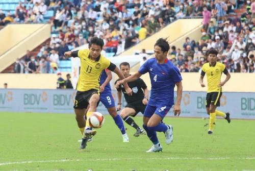 Kejutan, Harimau Malaya Ditahan Kamboja 2-2 di SEA Games 2021