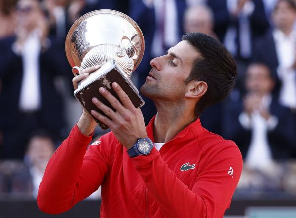 Juara Tenis Italia Terbuka, Novak Djokovic Catat Rekor Baru