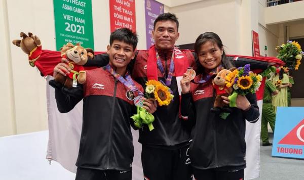 3 Mahasiswa Unnes Sumbang Medali Cabor Wushu di SEA Games Vietnam