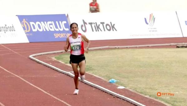 Odekta Naibaho Persembahkan Medali Emas Nomor Maraton Putri SEA Games 2021