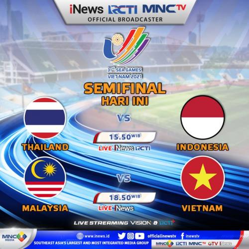 Semifinal Sepak Bola SEA Games Vietnam: Timnas Indonesia U-23 vs Thailand, Klik Link Live Streaming