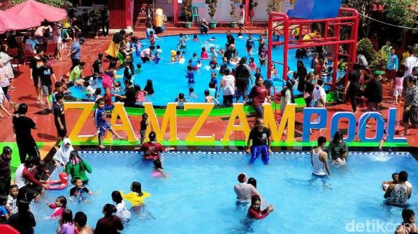 Zam-Zam Pool, Kolam Renang Legendaris yang Paling Diburu di Kuningan, Ini Sejarahnya
