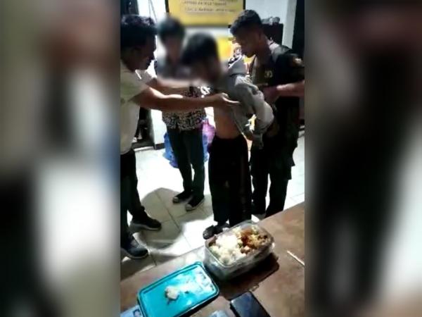 Bawa 4 Paket sabu Dalam Makanan Tahanan di Rutan Polda Sultra, 2 Pria di Kendari Ditahan