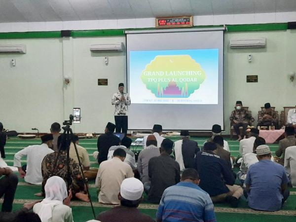 TPQ Plus Al-Qodar Sendangmulyo Semarang Diresmikan Kakanwil Kemenag Jateng