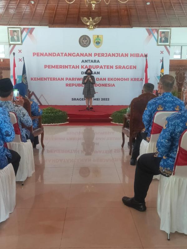 Wakil Ketua Komisi X DPR RI Inisiator Pembangunan Poltekpar Sragen Jawa Tengah. 