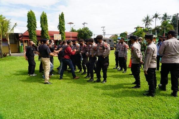 Amankan Pilkades Serentak, Polres Batang Terjunkan Ratusan Personel