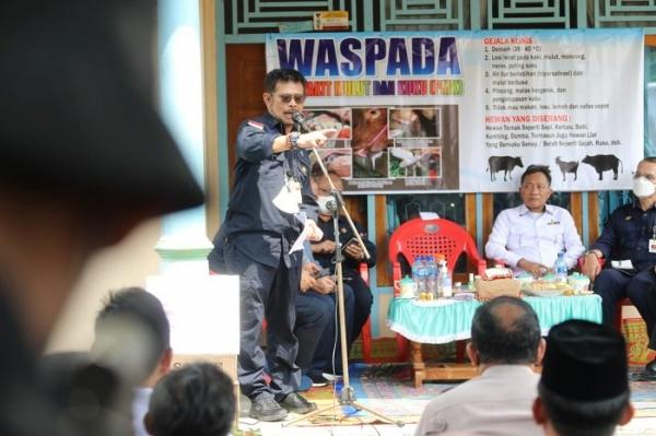 Mentan Syahrul Yasin Limpo Klaim PMK Berhasil dikendalikan