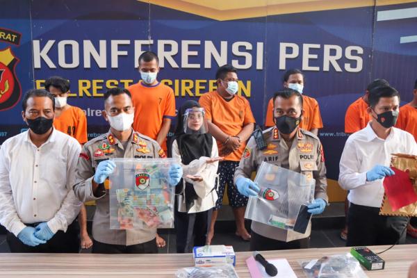 7 Tersangka Tindak Kriminalitas di Kabupaten Cirebon Dibekuk