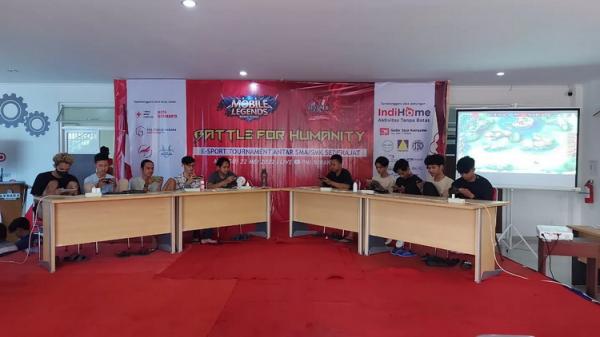 PMI Solo Gelar Perdana turnament mobile legends Terbesar Jateng di Battle For Humanity