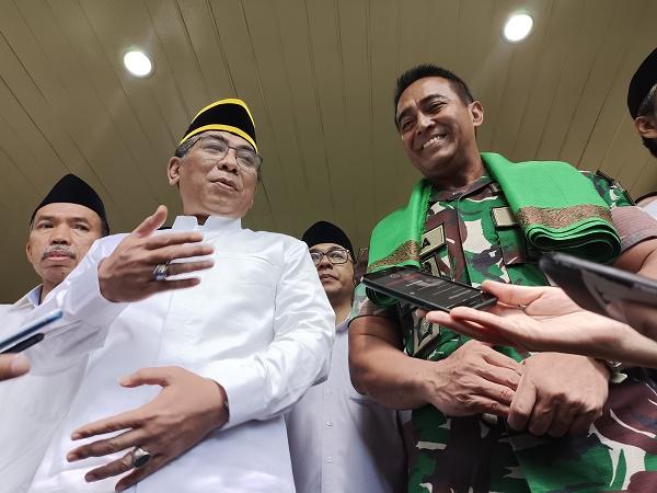 Bahas kerjasama TNI dan PBNU, Panglima Andika Perkasa Silaturahim ke PBNU