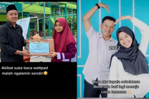 Viral! Kepala Sekolah Nikahi Murid Cantiknya, Netizen: Mirip Sinetron Guruku Suamiku