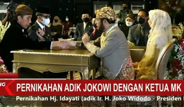 Ketua MK Resmi Jadi Adik Ipar Presiden Jokowi