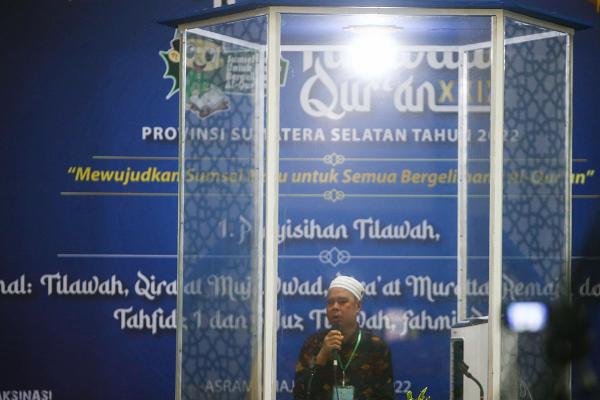 Melihat Kafilah Tuna Netra Tampil Tilawah di MTQ XXIX Sumsel 