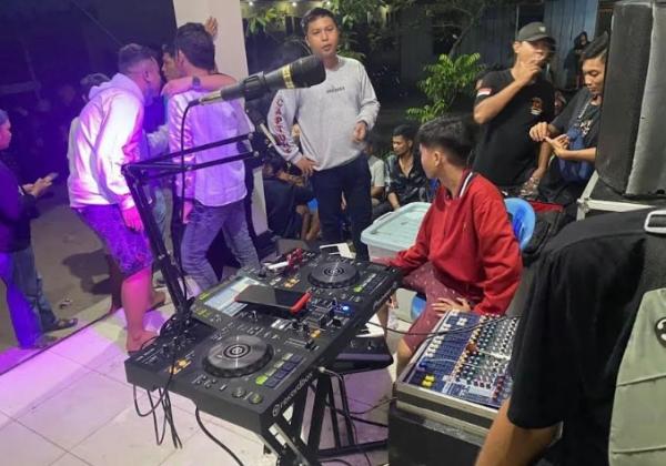 Polresta Palangka Raya Bubarkan Live Musik DJ Tengah Malam