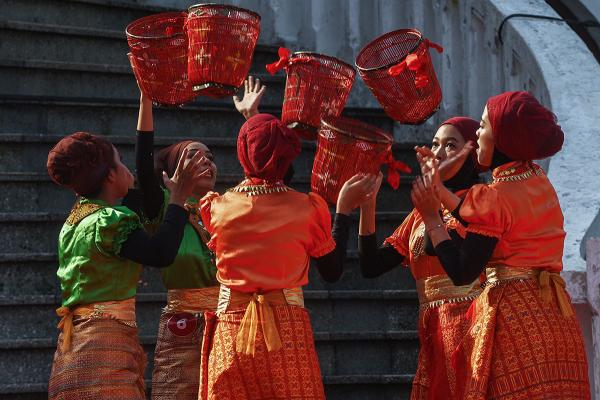 Ini Sederet Momen Tari Kreasi Umum di Museum Sultan Mahmud Badaruddin II Palembang