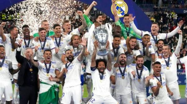 Gol Tunggal Vinicius Junior Bawa Real Madrid Juara Liga Champions Eropa ke-14 Kali