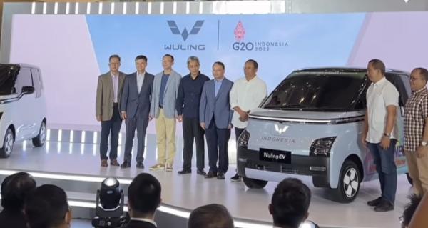 Wuling Motors Indonesia Pre-Lunch Wuling EV dan Umumkan jadi Official Car Partner KTT G20 2022