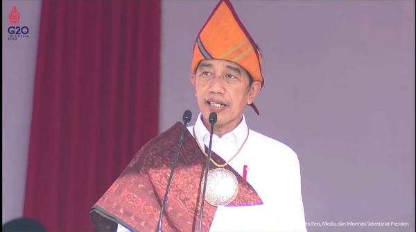Presiden Jokowi Pimpin Upacara Harlah Pancasila Hari Ini di Ende NTT