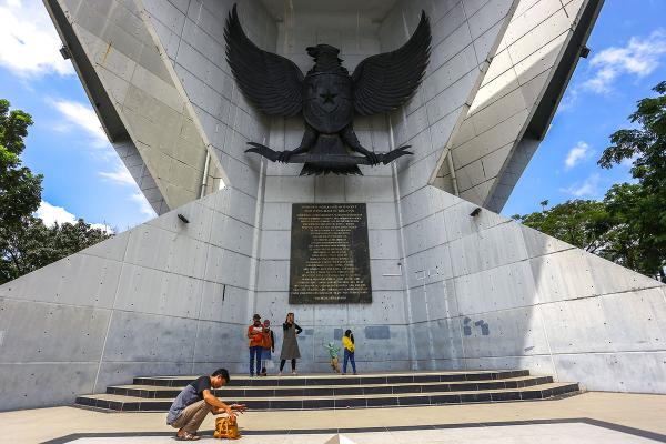 Momen Hari Pancasila di Palembang, Monpera Jadi Lokasi Pilihan Warga