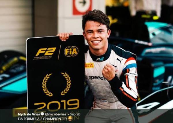 Profil dan Biodata Nyck de Vries, Pembalap Formula E Asal Belanda yang Memiliki Darah Indonesia