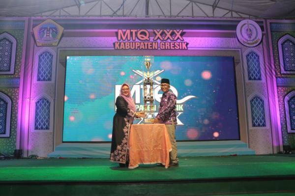 Kecamatan Bunga Borong juara Di Gelaran MTQ Bawean