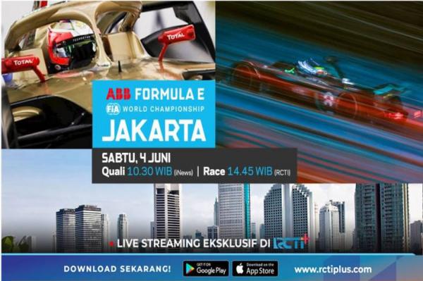 Link Live Streaming Formula E Jakarta, Balapan Dimulai Pukul 15.00 WIB