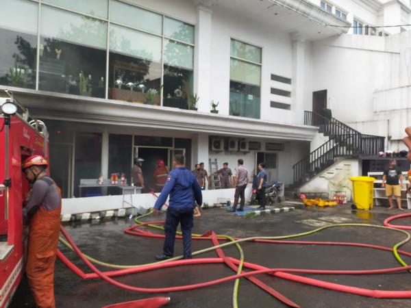Ruangan Fasilitas Karyawan The Mirah Hotel Bogor Terbakar
