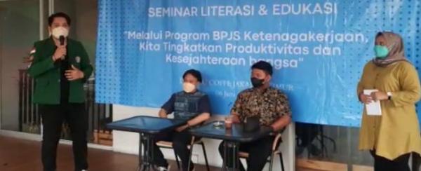 Lakukan Sosialisasi Manfaat Program Jamsostek, BPJS Ketenagakerjaan Gandeng Ratusan Mahasiswa