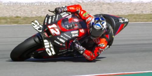 Hasil Pemanasan:  Aleix Espargaro Kecelakaan, Maverick Vinales Asapi Quartararo di MotoGP Catalunya
