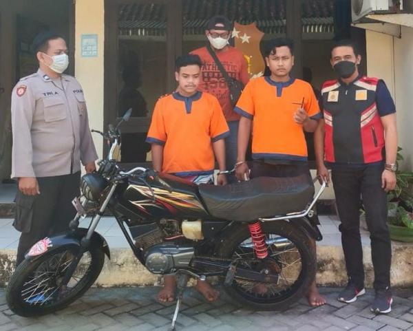 Pingin Tampil Keren, 2 Pemuda Nekad Mencuri Motor Klasik