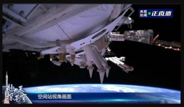 3 Astronot China Tiba Di Stasiun Luar Angkasa Tiangong, Bertugas Selama 6 Bulan