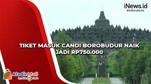 Sandiaga Uno Kaji Kenaikan Harga Tiket Masuk Candi Borobudur