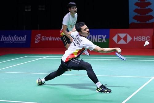 Fajar/Rian dan Leo/Daniel Kompak Lolos ke Babak 16 BesarIndonesia Masters 2022