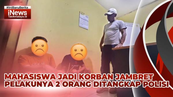 Video Apes, 2 Jambret di Tasikmalaya Ditangkap Korban dan Warga Usai Ban Motornya Gembos dan Jatuh