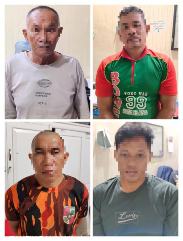 Teganya Ayah Bersama 3 Temannya Rudapaksa Anak Kandung di Barito Utara