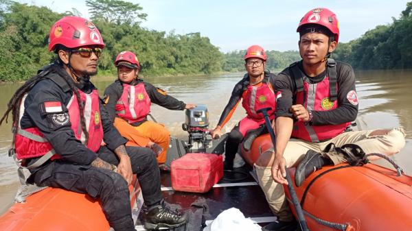 Tim SAR Gabungan Hentikan Pencarian Korban Tenggelam di Sungai Kacangan Purbalingga