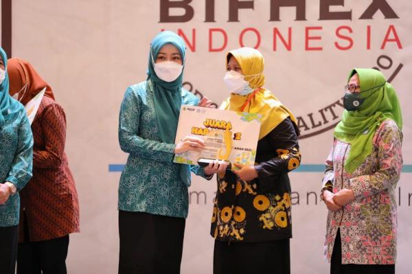 Atalia Ridwan Kamil Hadiri Bandung International Food & Hospitality Expo 2022