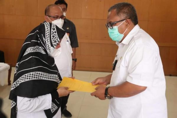 37 Anggota Korpri Kabupaten Sukabumi Naik Haji ke Tanah Suci