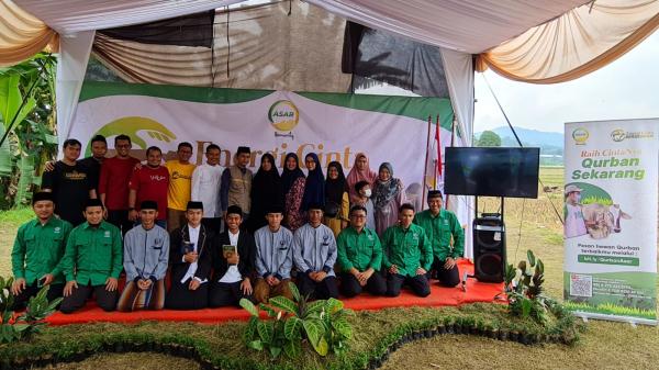 Asar Humanity Bagikan 1.000 Hewan Qurban ke Seluruh Pelosok Indonesia