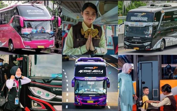 Ini Daftar PO Bus yang Miliki Pramugari Cantik, Salah Satunya dari Cilacap