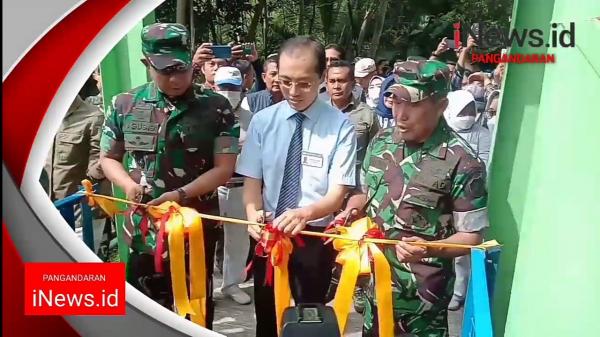 VIDEO, Resmikan Jembatan Gantung Simpay Asih, Wakasad Terkenang Masa Kecil