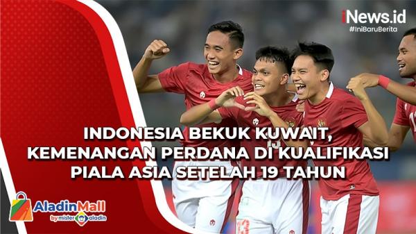Indonesia Tekuk Kuwait, Kemenangan Perdana di Kualifikasi Piala Asia setelah 19 Tahun