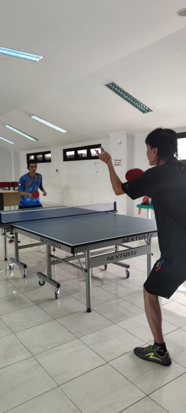 Jelang Peparprov Jabar 2022 Sepuluh Atlet Tenis Meja Kabupaten Bogor Ikut Pra Pelatcab NPCI