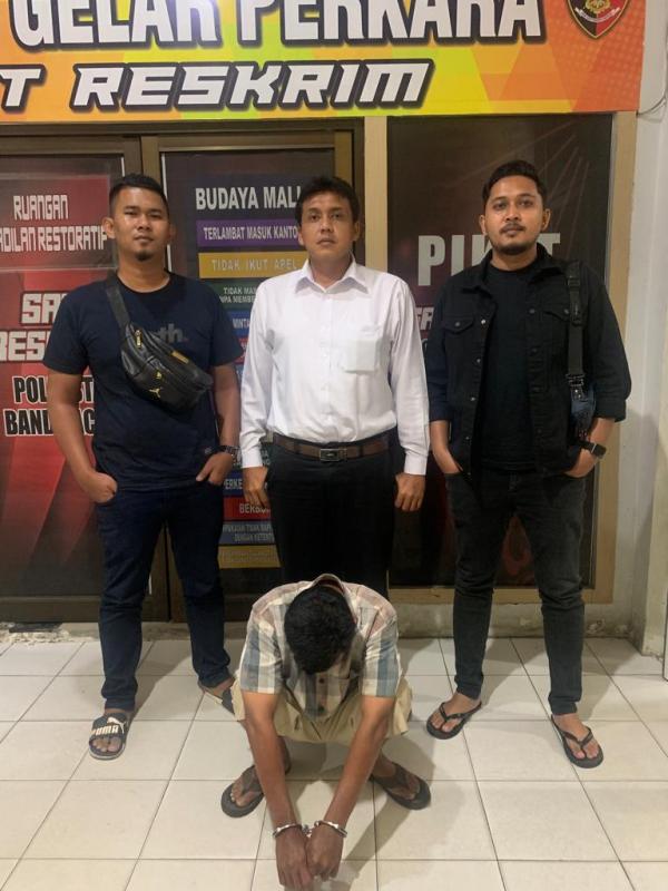 Ayah Bejat yang Tega Cabuli Anak Kandung Ditangkap Satreskrim Polresta Banda Aceh