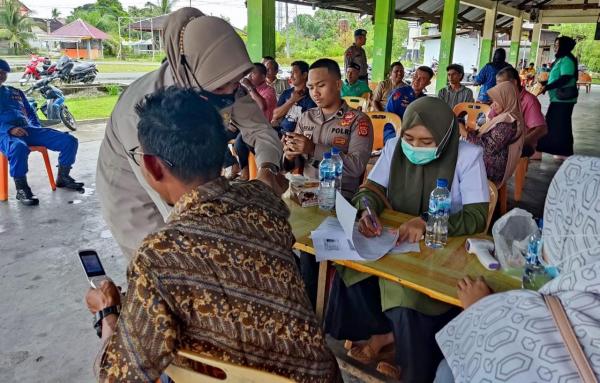 Polres Aceh Barat Kembali Menggelar Vaksinasi Presisi