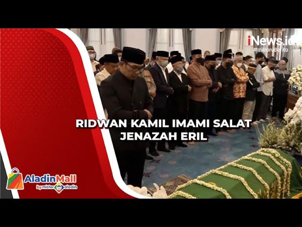 Penuh Haru, Ridwan Kamil Pimpin Salat Jenazah Putra Sulungnya Emmeril Kahn Mumtadz