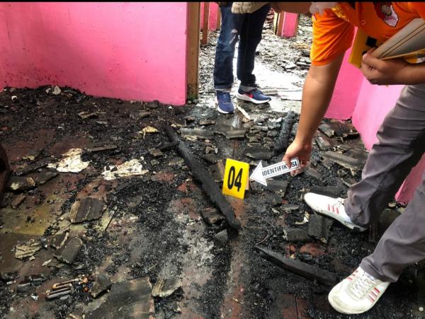 Polisi Dalami Kasus Kebakaran Rumah Kosong, Ipda Iwan : Diduga Ada yang Membakar
