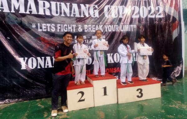 7 Atlet Taekwondo Torut Raih 6 Medali di Tamarunang Cup 2022
